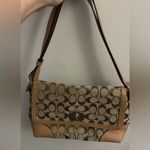 Coach signature handbag